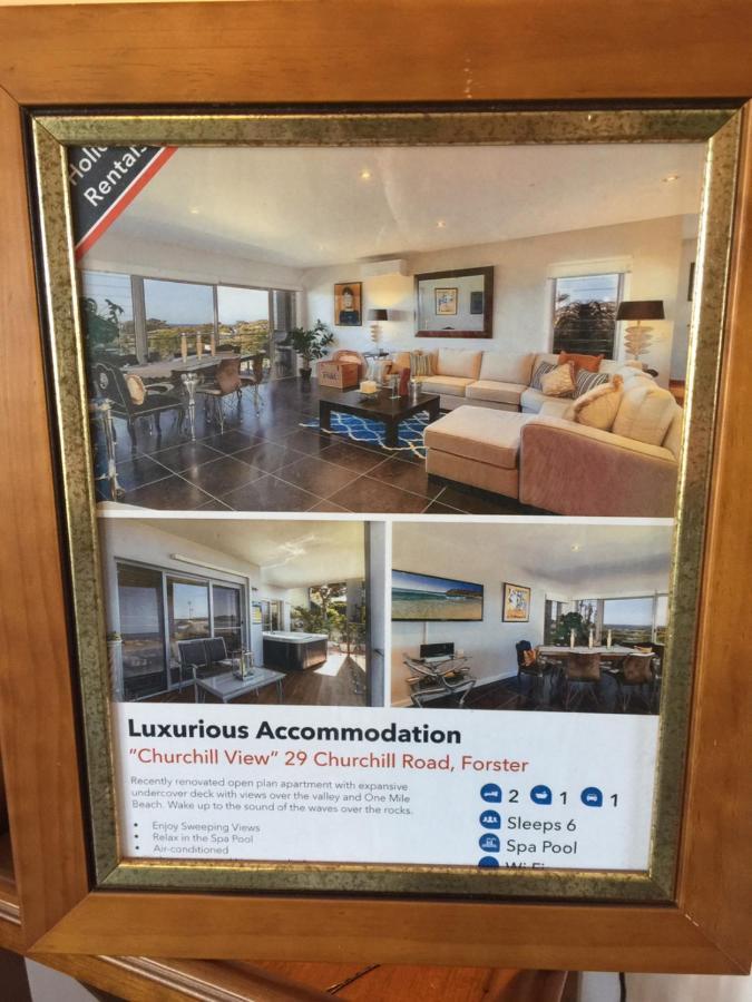 Churchill View Holiday Apartment Forster Dış mekan fotoğraf